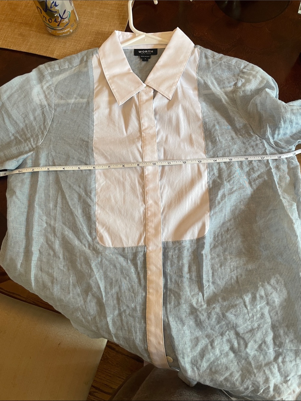Worth smart casual pinstripe top size small - Picture 6 of 6